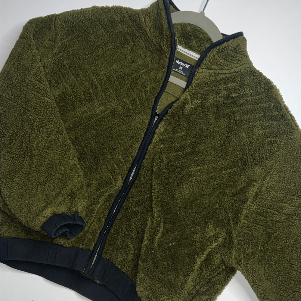 Hurley Women’s Sherpa Bomber Jacket - Picture 3 of 10
